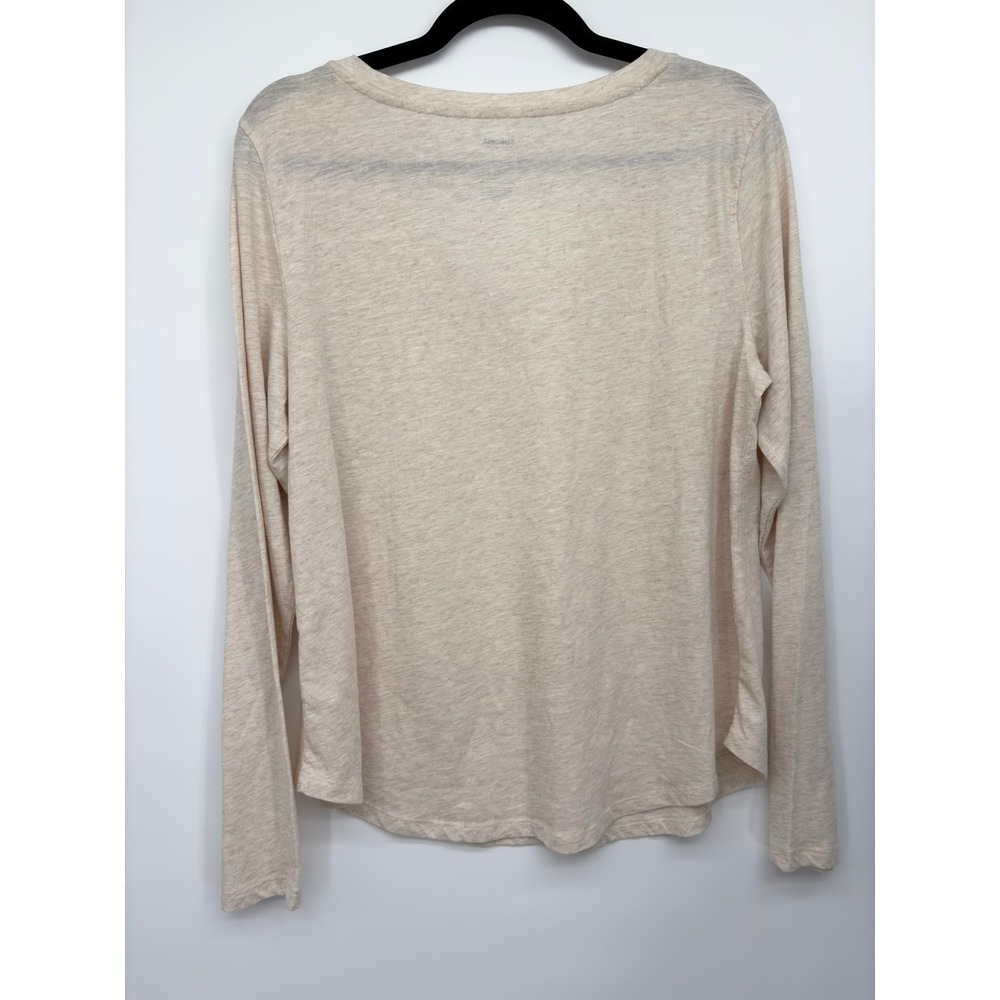 Sonoma Goods for Life Women's Long Sleeve Top Lot of 2 Large Ribbed V-Neck NWT - Picture 4 of 12